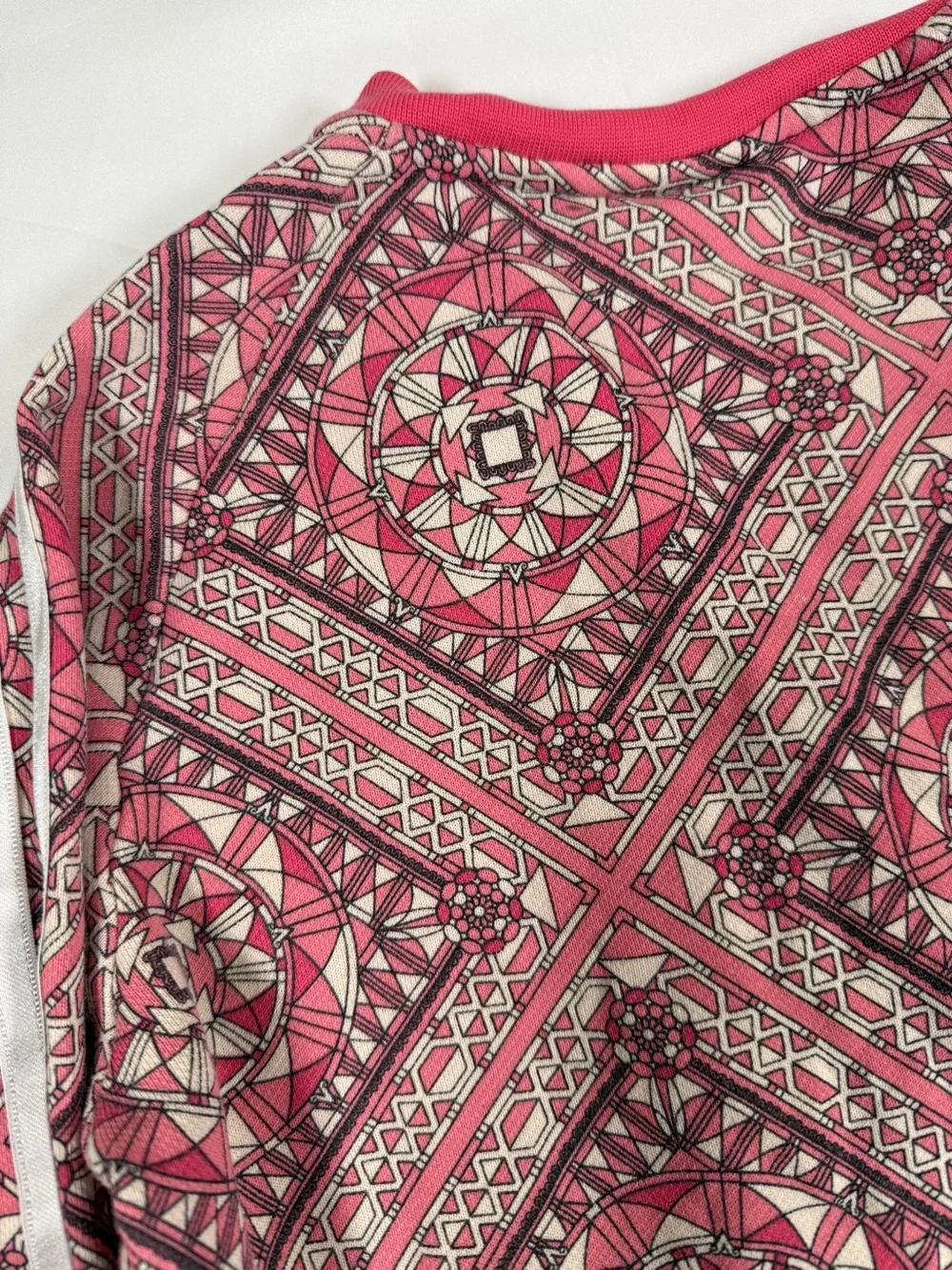 NEW ADIDAS Girls Originals Trefoil Track Jacket 9-10Y Geometric Zip Athleisure